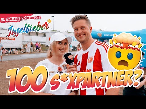100 S*XPARTNERS? 🤯 Street survey Island Fever Oberhausen