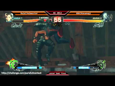 RAID|Valmaster x GSU|Kusanagi - Final Looser SSF4 1v1 - ParisFullContact