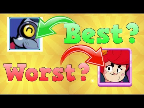 Brawl Stars Detailed Tier List Rankings 10.19.17