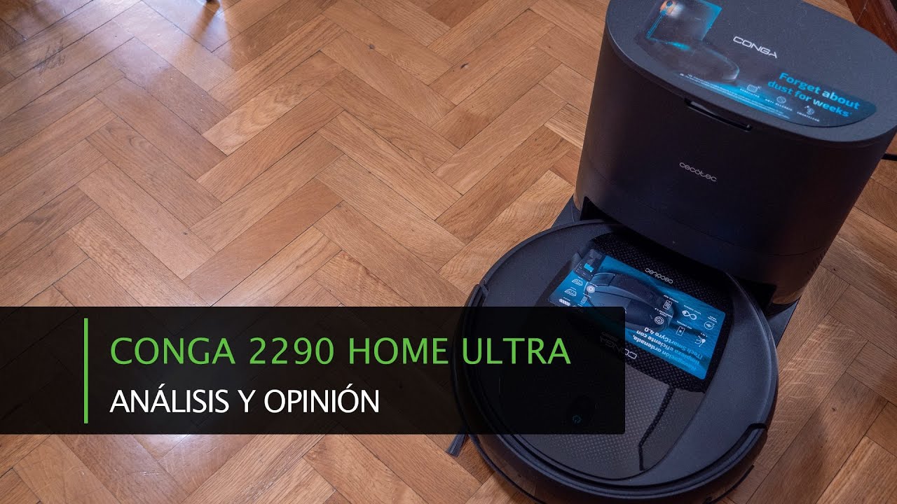Watch Conga 2290 Home Ultra (con Auto vaciado) · Análisis y Opinión Now Conga 2290 Home Ultra (con Auto vaciado) · Análisis y Opinión