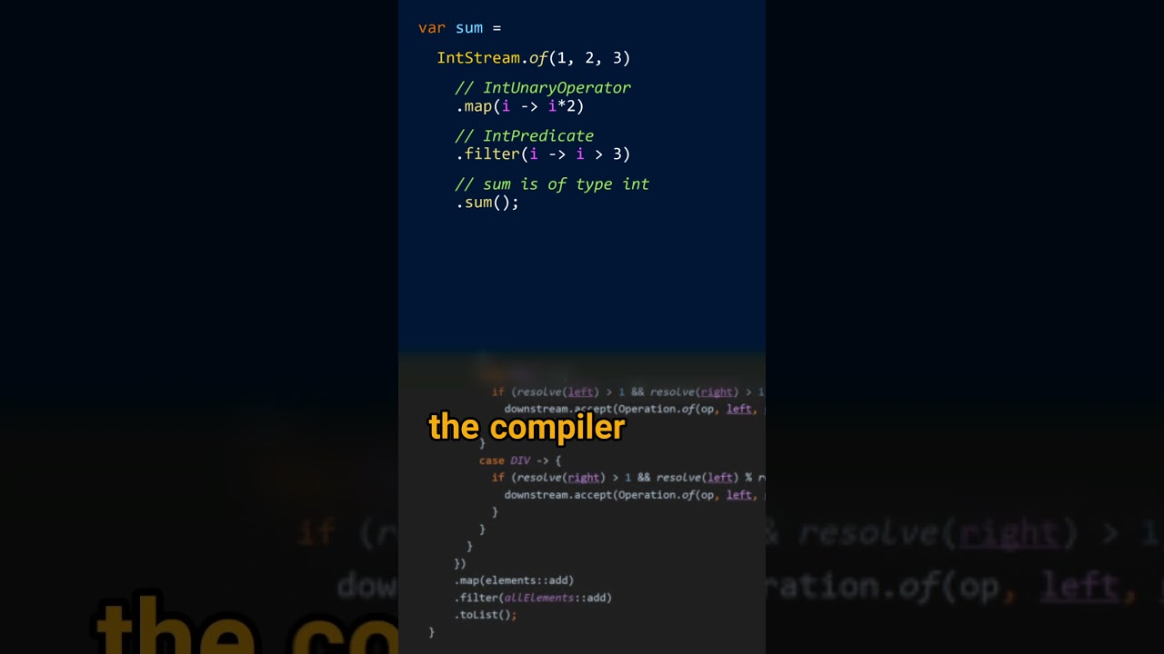 What is type inference? #javalanguage #javacoding #javatips #javacodinginterview