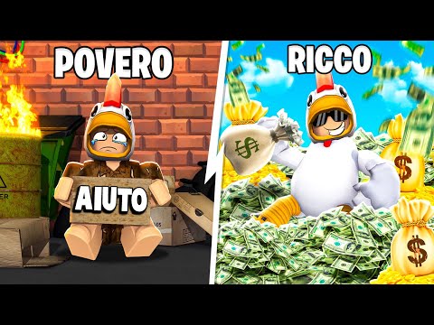DA POVERO A RICCO SU ROBLOX!!