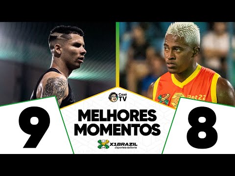 PAÇOCA 9 X 8 ETINHO | MELHORES MOMENTOS | X1 BRAZIL - ETAPA RECIFE