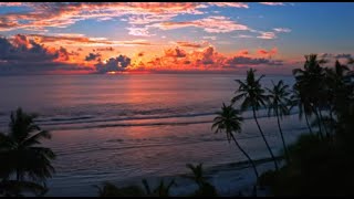 Sons relaxantes de ondas e música suave para meditação e alivio do estresse