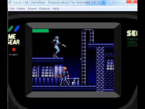 RoboCop vs Terminator Game Gear