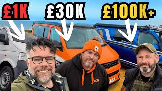 £1k vs £30k vs £100k VW Transporter: Who Has More Fun? Camper Van Life