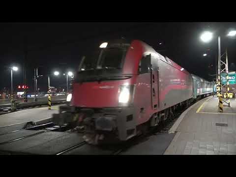 NJ 456 nightjet odjezd Brno hl.n.