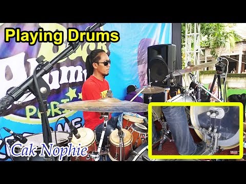 Playing Drums Cak Nophie