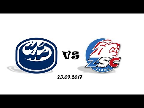 HC Ambrì-Piotta vs ZSC Lions: 4-5 (OT) (23.09.2017)