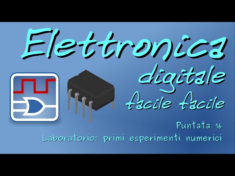 Elettronica digitale facile facile 16: Laboratorio: primi esperimenti numerici