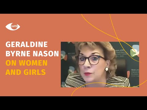 Geraldine Byrne Nason sur les femmes et les filles