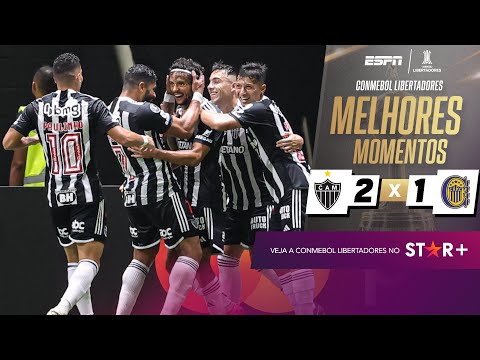 Gols e lances de Atlético Mineiro x Rosario Central