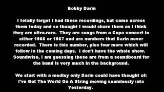 Bobby Darin: World on a String/Yesterday