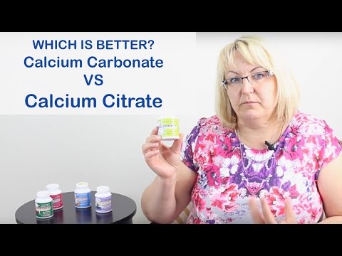 Which is better - calcium carbonate vs calcium citrate