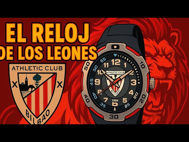 Vídeo relacionado con Athletic Club de Bilbao - Reloj analógico Chico RE01AC10 (Rojo)
