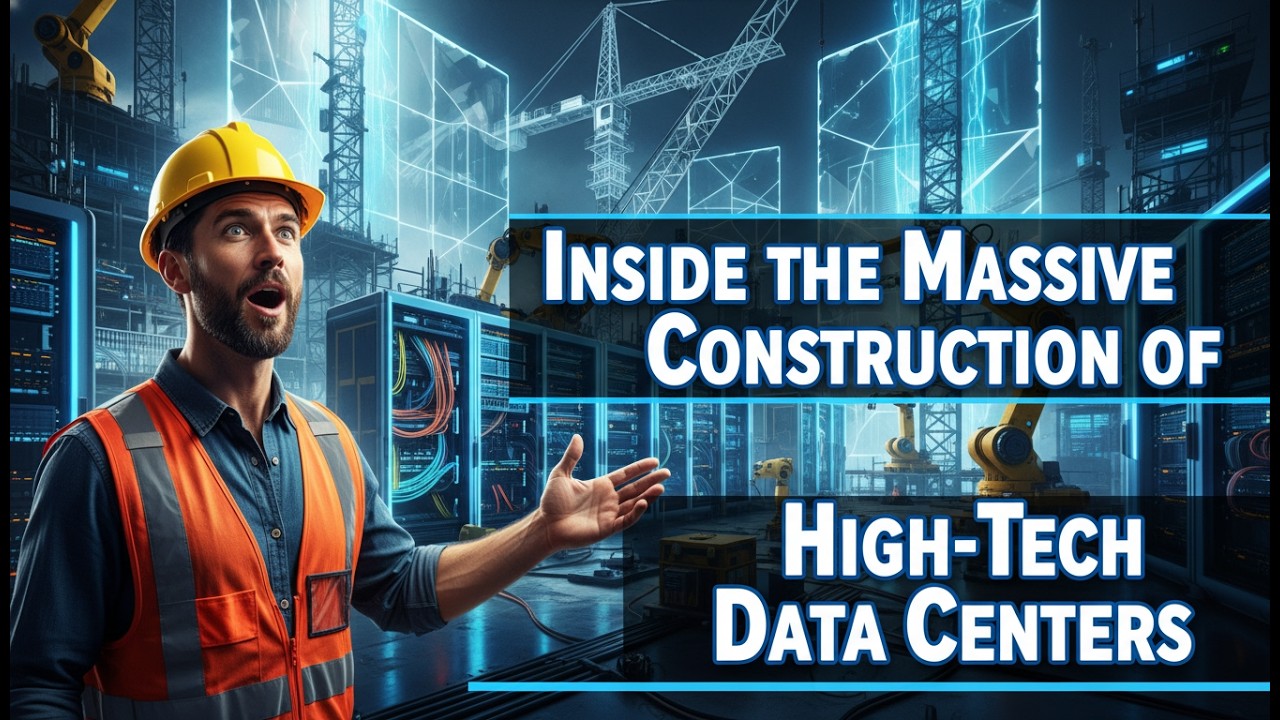 Inside the Massive Construction of High-Tech Data Centers | Tech Construction