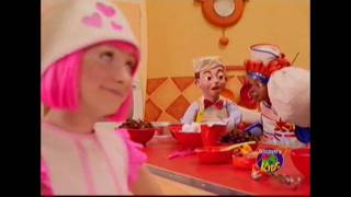 Recita do bolo - LazyTown - Cooking by the Book (Brazil Portuguese)