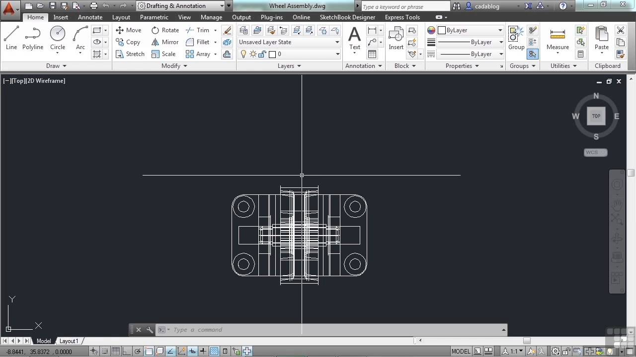 Basic Operations:Quitting AutoCAD - Save Early, Save Often