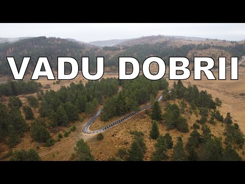 ZBOR peste Ținutul Pădurenilor, Vadu Dobrii, pista de biciclete din munți