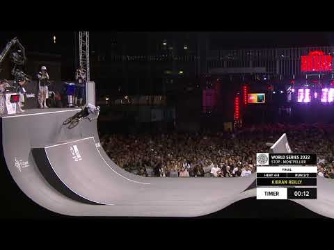 Kieran Reilly | 2nd place - BMX Freestyle Spine Ramp Final | #FISEMontpellier 2022