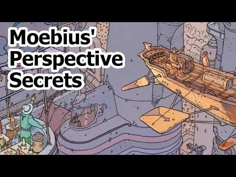 How Moebius Used Perspective