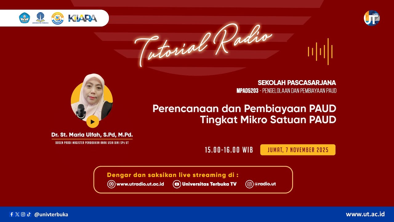Perencanan  dan Pembiayaan PAUD Tingkat Mikro Satuan PAUD - MPAD5203 Pengelolaan dan Pembiayaan PAUD