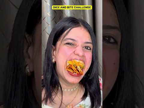 Dice and Bite Challenge #shorts