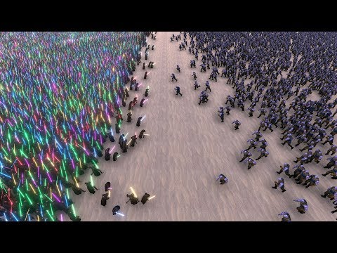 300 THANOS vs 50000 JEDI - Ultimate Epic Battle Simulator