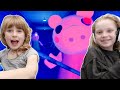 Sisters Playing Roblox Piggy Randall Family Gaming