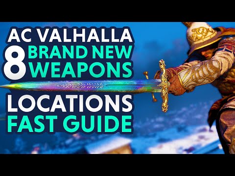 8 NEW Weapons & Locations - Assassin's Creed Valhalla Siege of Paris (AC Valhalla Siege of Paris)