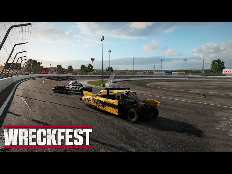 WRECKFEST | BIG BANNANA CAR TAKES ON DEMOLITION DERBY!