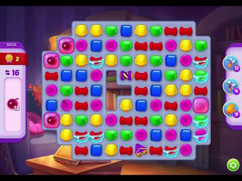 HomeScapes Level 1050 no boosters (24 moves)