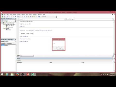 Excel 2010/2013/2016: VBA Programming without pain Tutorial  Part 2 Sub and Function