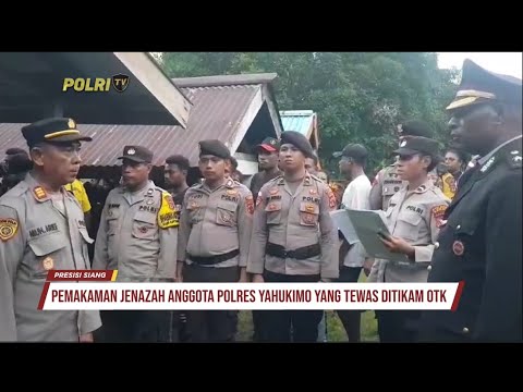 PEMAKAMAN JENAZAH BRIPDA OKTAVIANUS