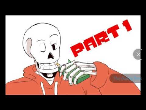 UNDERSWAP SANS REACTS TO ASK UNDERSWAP PAPYRUS PART 1