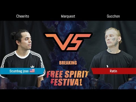 Free Spirit Festival 2019 Championship // Scumbag Jose vs Ratin // Breaking  - Final