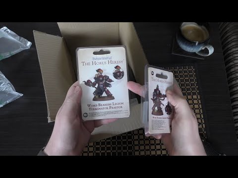 Word Bearers Praetor in Terminator Armour - Unboxing (HH)