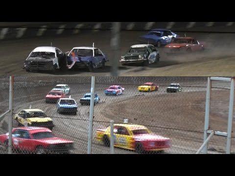 Bombers Tasmanian State Title Heats 1-3 AutoKlene Hobart Speedway 22nd March 2025 crash spin