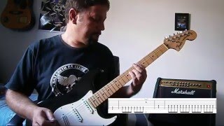 Nazareth - My White Bicycle ( guitar cover w/ tab)