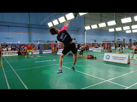 Badminton QF DAIKIN International Boy Single U21 - M Ariffin Nazri Vs Soh Ping Chuan