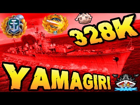 Yamagiri drückt 328K *Torpmassaker!!* "300K Club"⚓️ in World of Warships 🚢
