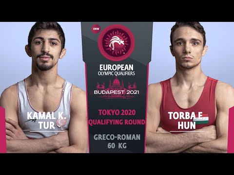 1/2 GR - 60 kg: K. KAMAL (TUR) v. E. TORBA (HUN)