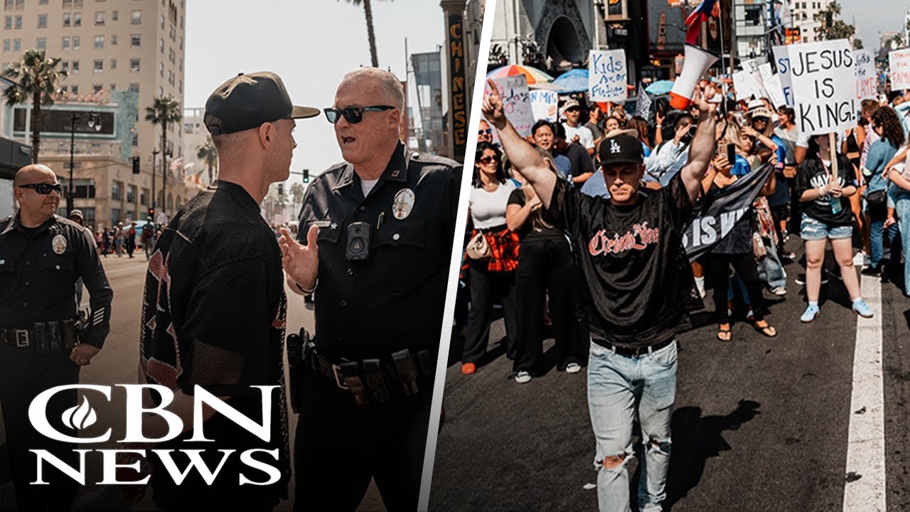 Worshipers Shut Down Hollywood Boulevard