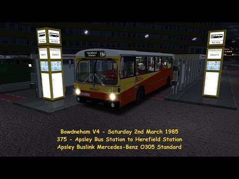 OMSI 2: Bowdenham V4-B | Route 375 - Mercedes-Benz O305