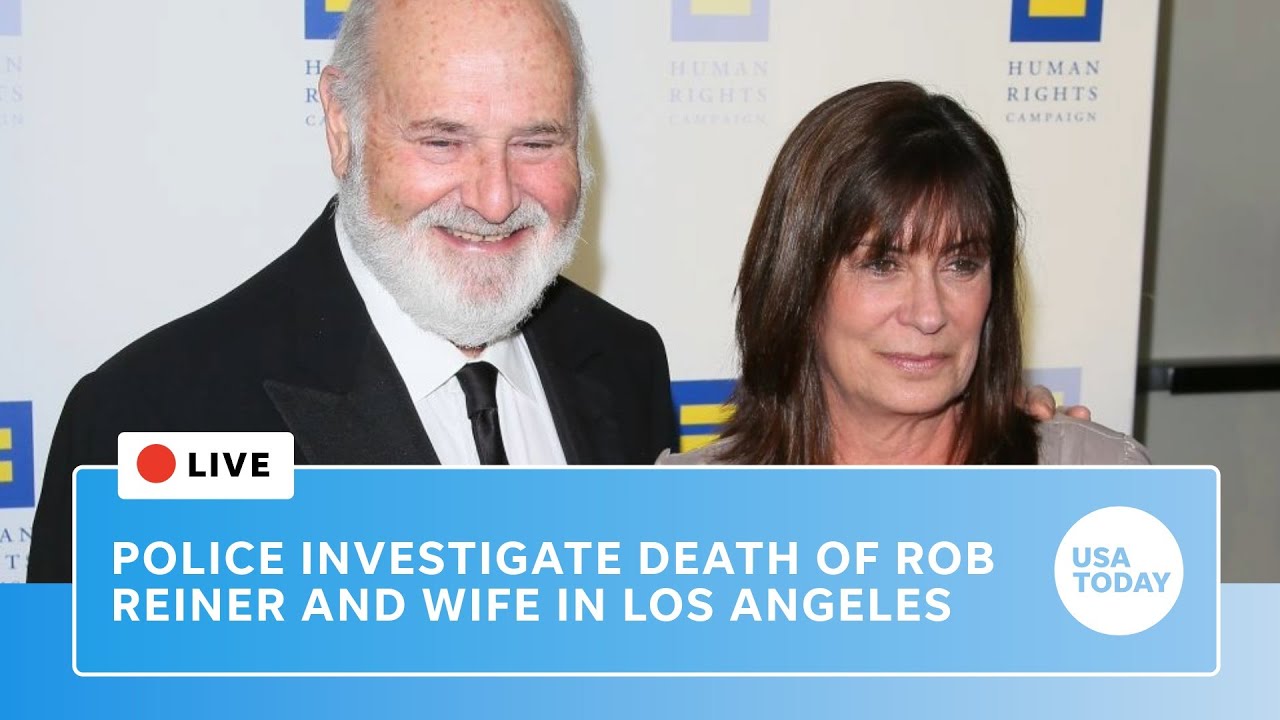 LIVE: Views outside Rob Reiner's Los Angeles home