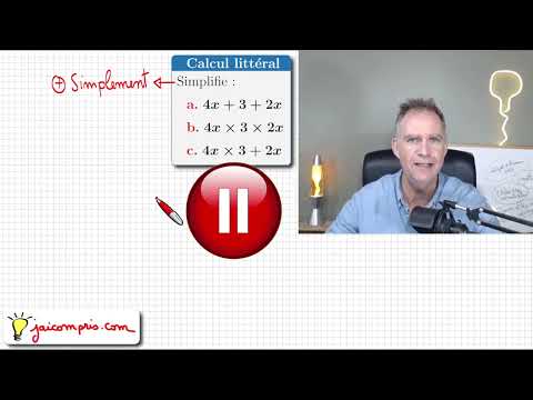 Exercise ♦ Literal calculation ♦ Simplify / Reduce an expression ♦ Fifth Fourth third
