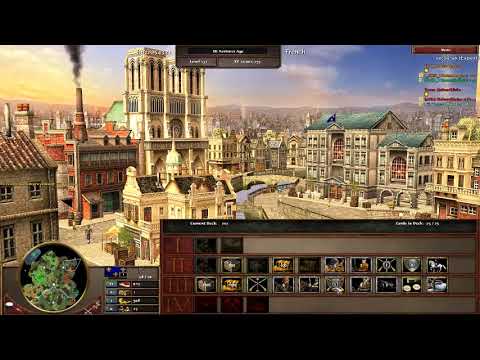 [AoE3] Hazza54321 & Knuschelbär vs Mitoe & Kaiserklein − Semi-Finals − The General's Table 2v2