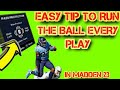 EXPLOSIVE RUNNING TIP IN MADDEN 23. NEVER PASS THE BALL AGAIN! RUN THE BALL EVERY PLAY