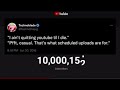 Technoblade S 10 Million Subscriber ELBOW Reveal🥹 Technoblade