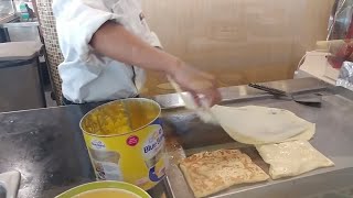 Roti Prata Woman | Plain &amp; Egg Roti Prata Tasted Better Than Its Looks